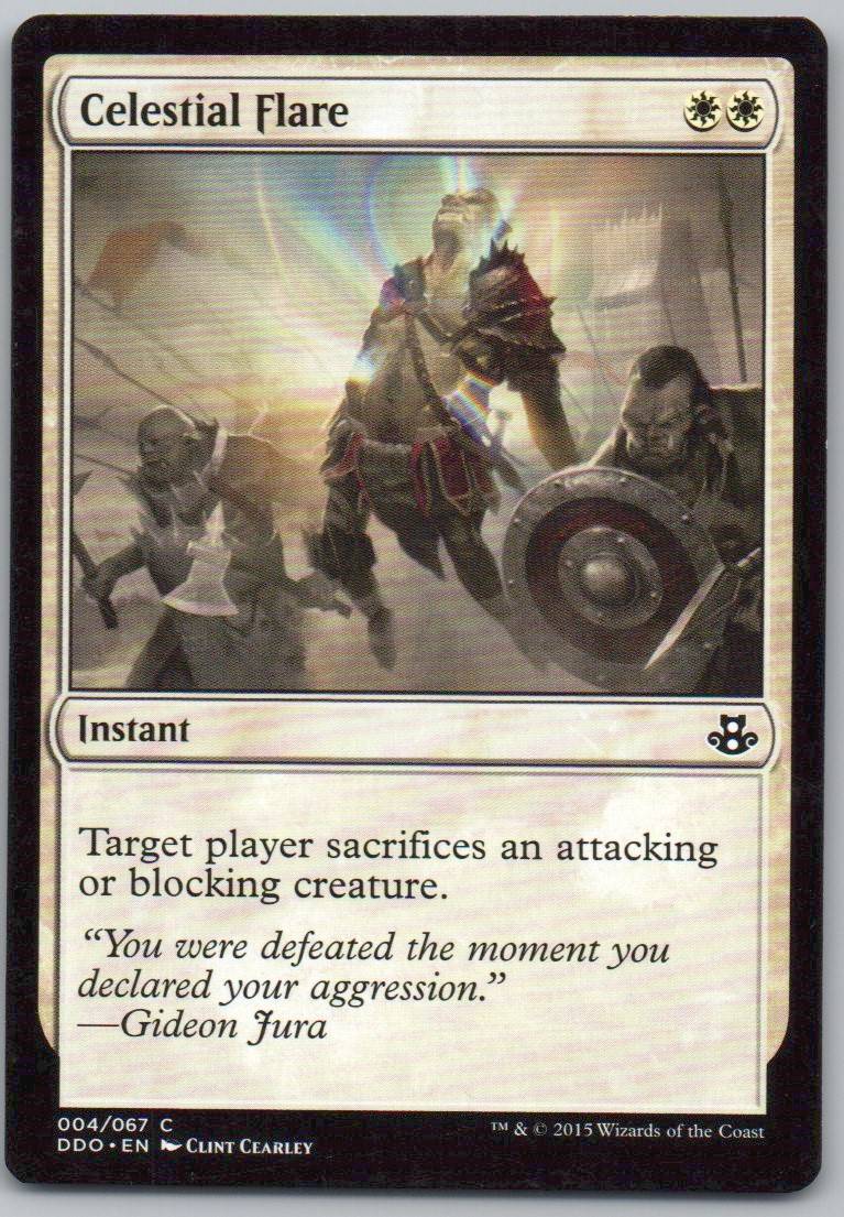 Celestial Flare 4 Normal Instant Card - Duel Decks: Elspeth vs. Kiora