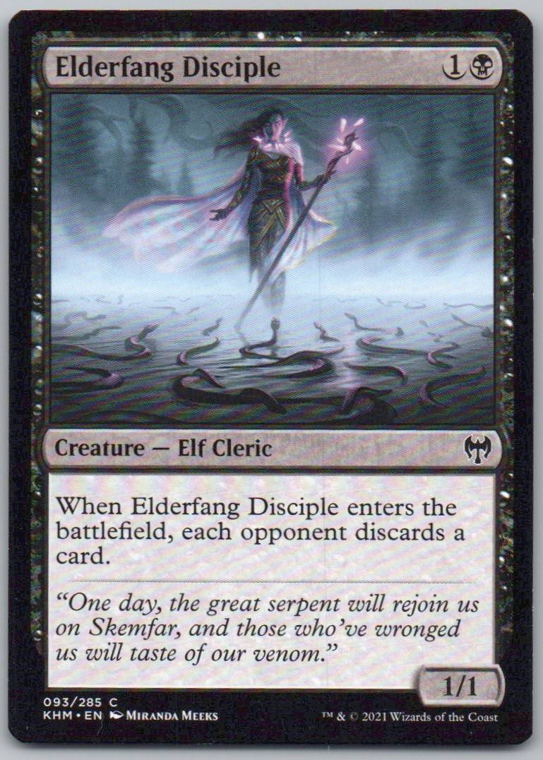 Elderfang Disciple 93 Normal Creature Card - Kaldheim