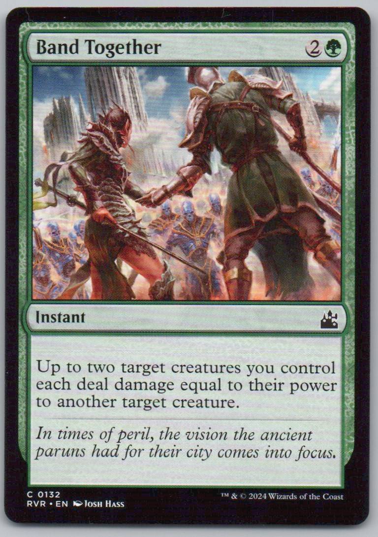 Band Together 132 Normal Instant Card - Ravnica Remastered