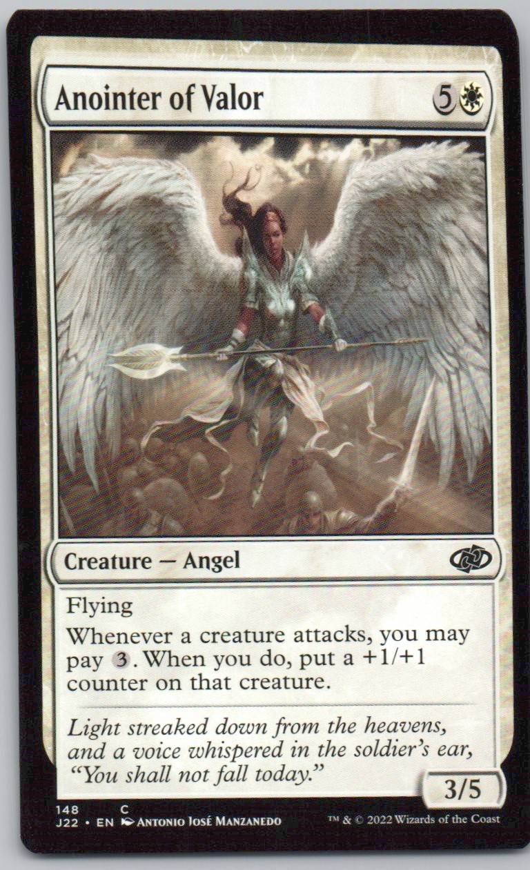 Anointer of Valor 148 0 Creature Card - Jumpstart 2022