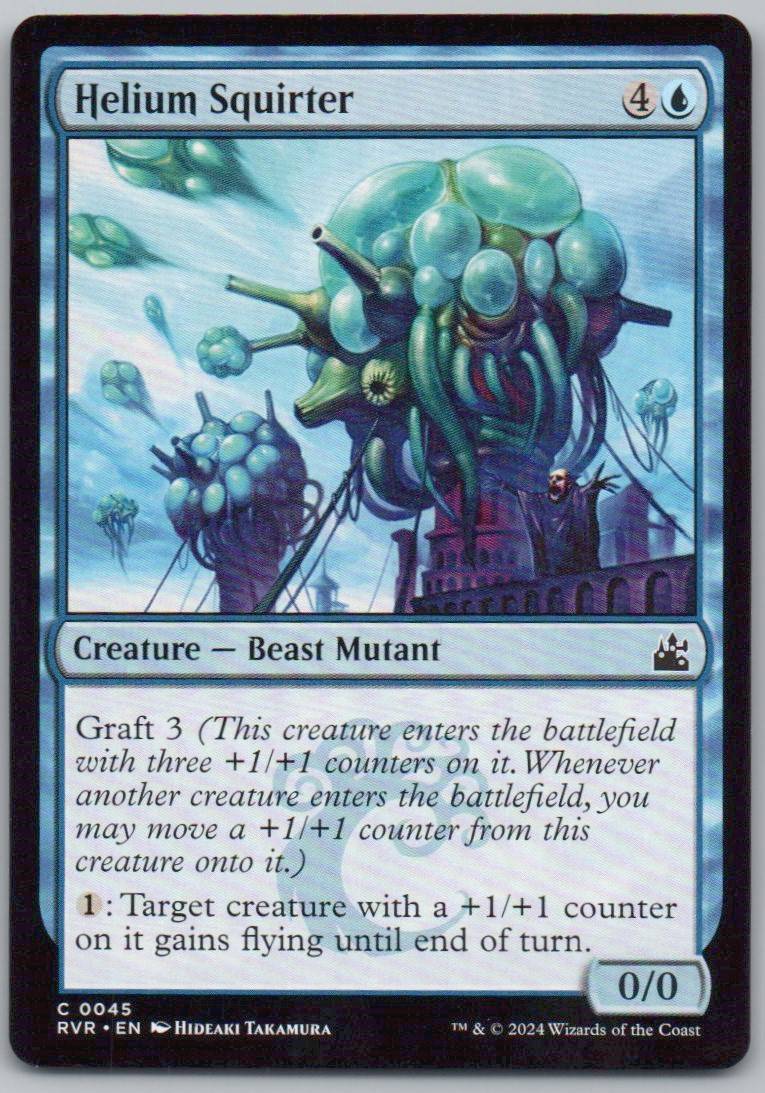 Helium Squirter 45 Normal Creature Card - Ravnica Remastered