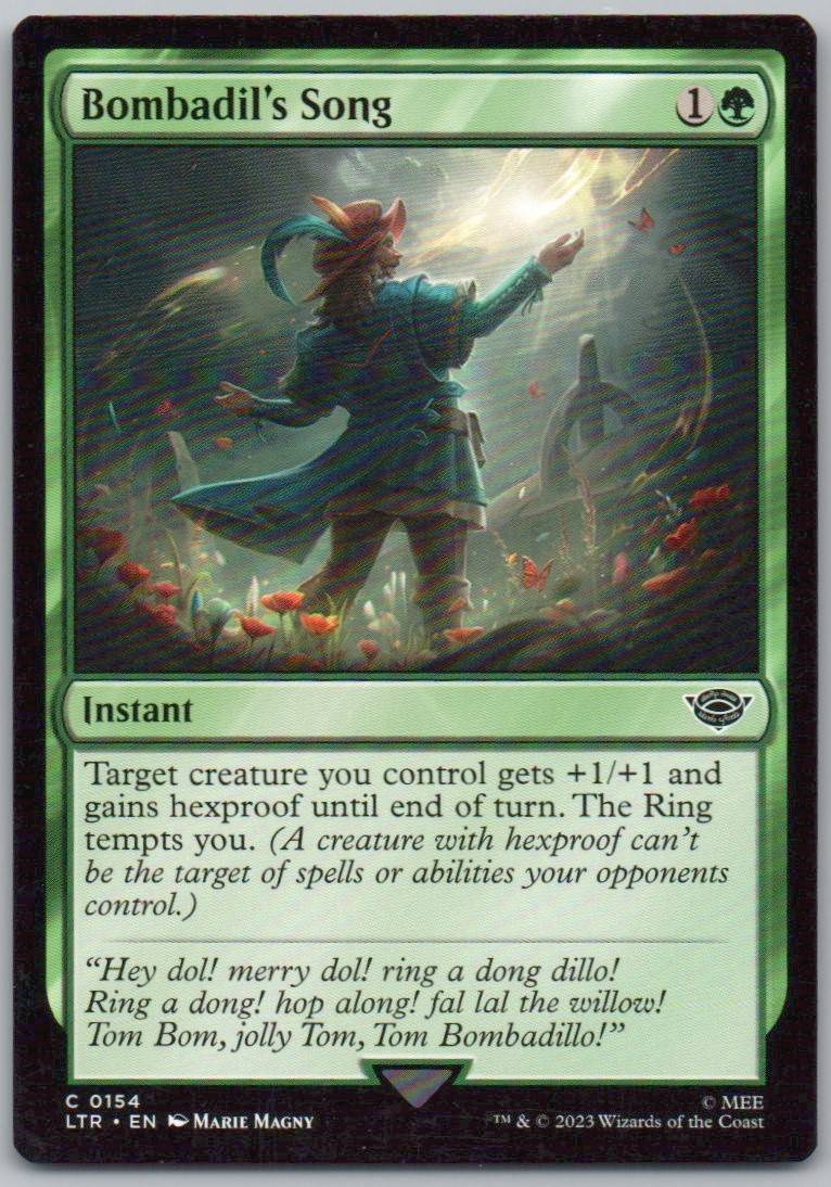 Bombadil's Song 154 Normal Instant Card - Universes Beyond: The Lord of the Rings: Tales of Middle-earth
