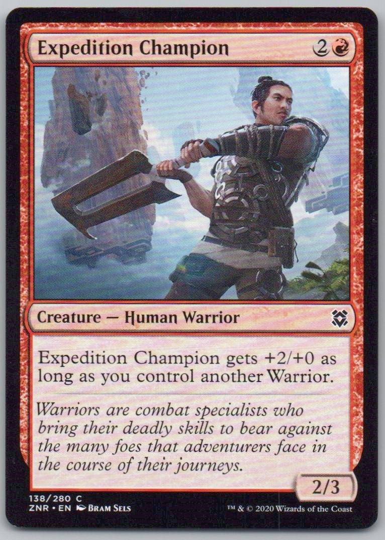Expedition Champion 138 Normal Creature Card - Zendikar Rising