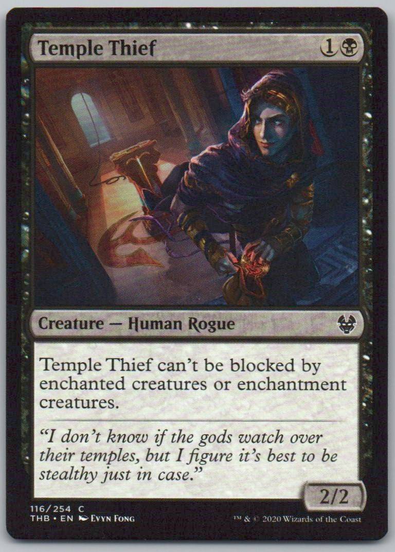 Temple Thief 116 Normal Creature Card - Theros Beyond Death