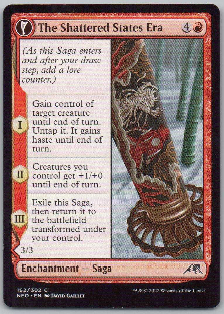 The Shattered States Era 162 Normal Enchantment Card - Kamigawa: Neon Dynasty