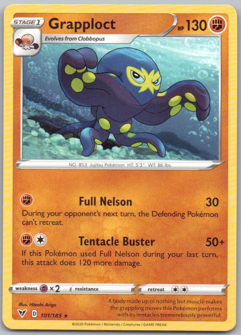 Grapploct 101 Normal Fighting Card - Vivid Voltage