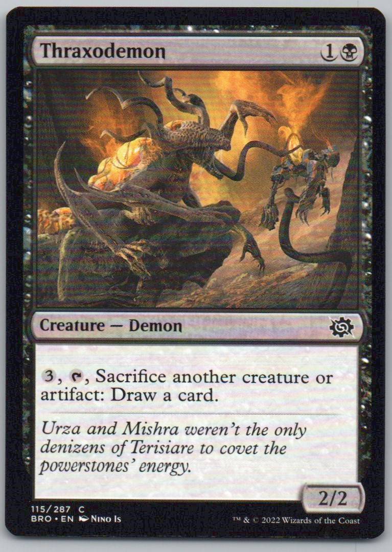 Thraxodemon 115 Normal Creature Card - The Brothers' War