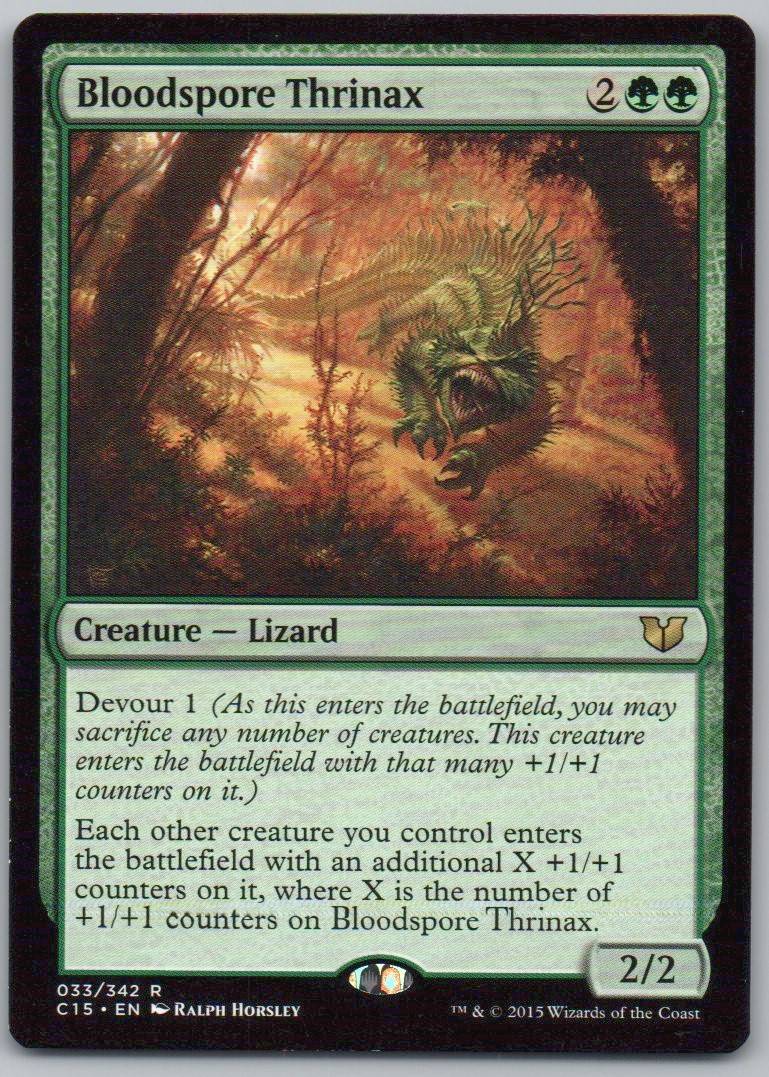 Bloodspore Thrinax 33 Normal Creature Card - Commander 2015