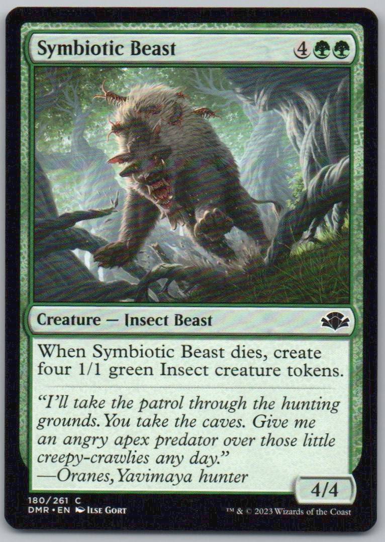 Symbiotic Beast 180 Normal Creature Card - Dominaria Remastered