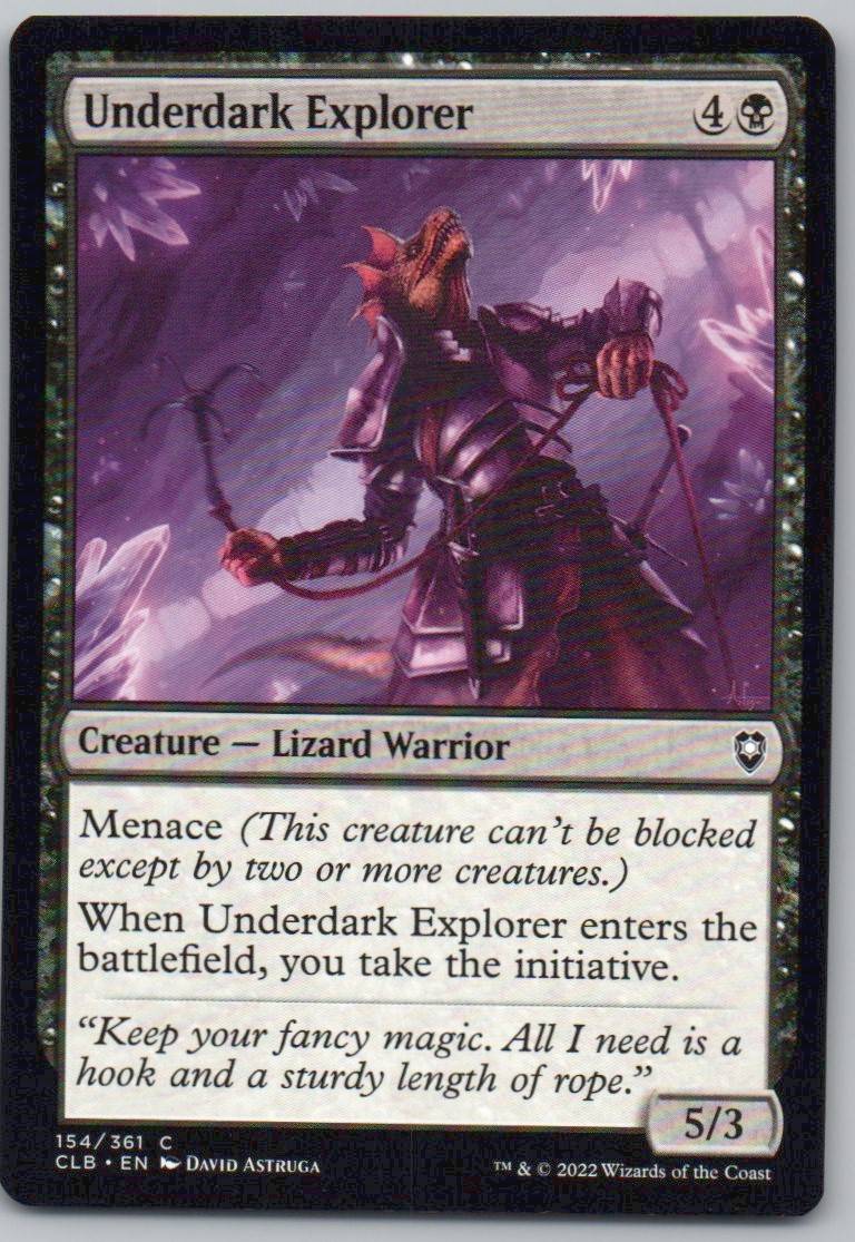 Underdark Explorer 154 Normal Creature Card - Commander Legends: Battle for Baldur's Gate