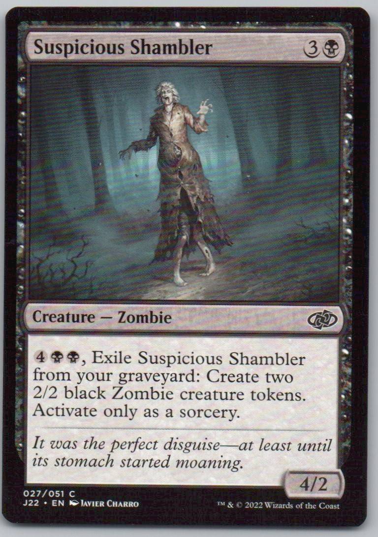 Suspicious Shambler 27 0 Creature Card - Jumpstart 2022