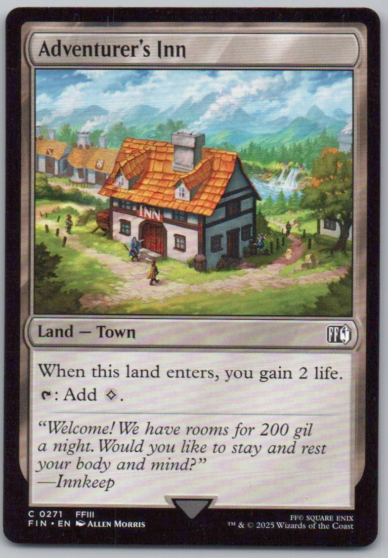 Adventurer's Inn 271 Normal Land Card - FINAL FANTASY