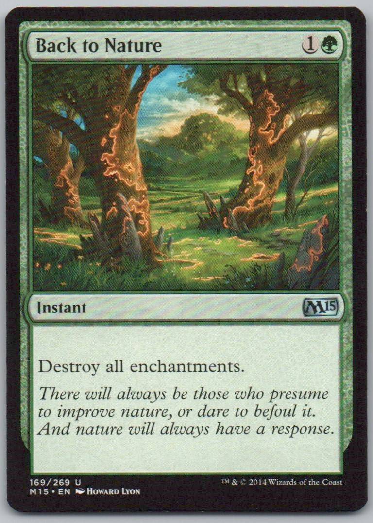 Back to Nature 169 Normal Instant Card - Magic 2015