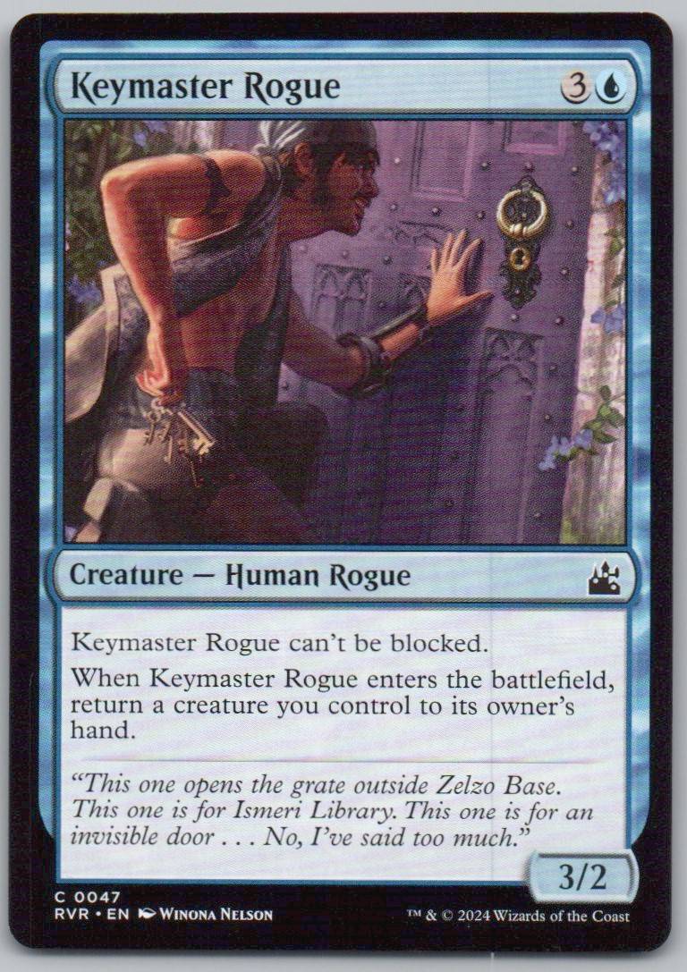 Keymaster Rogue 47 Normal Creature Card - Ravnica Remastered
