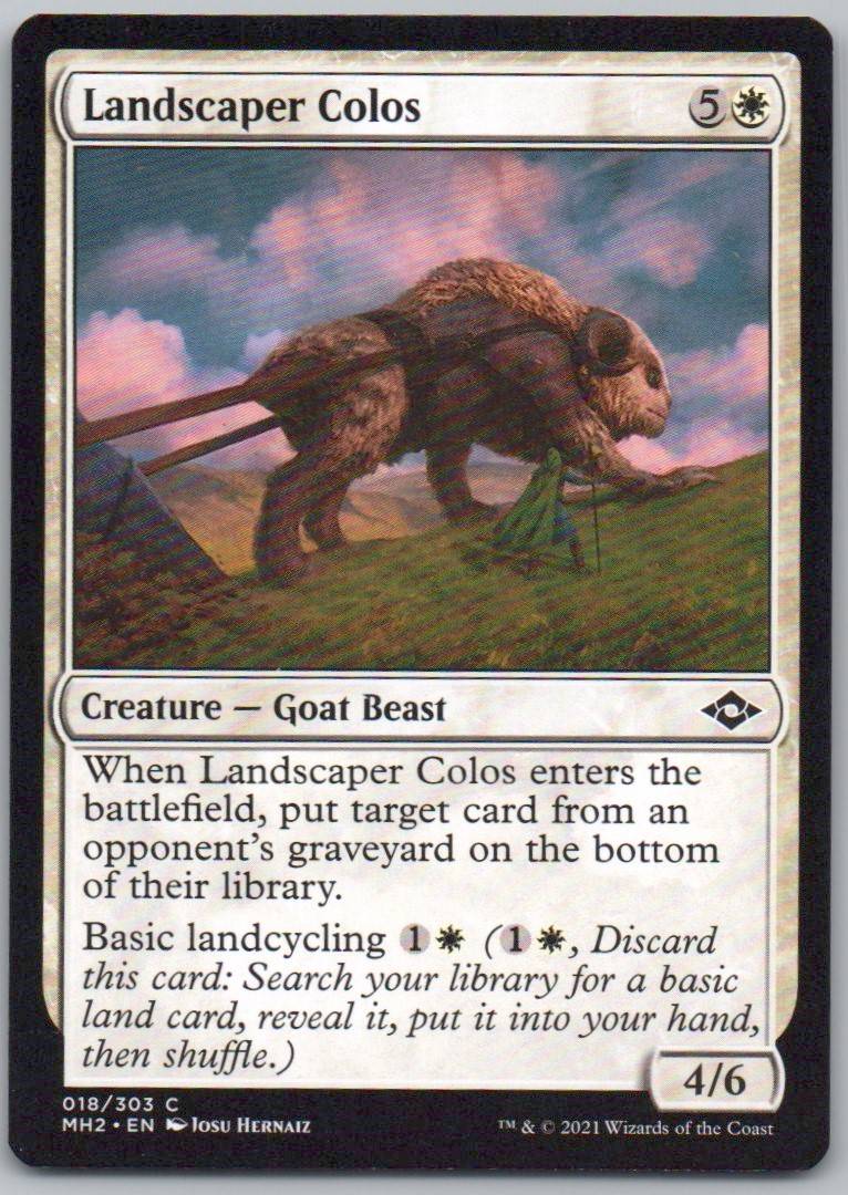 Landscaper Colos 18 0 Creature Card - Modern Horizons 2