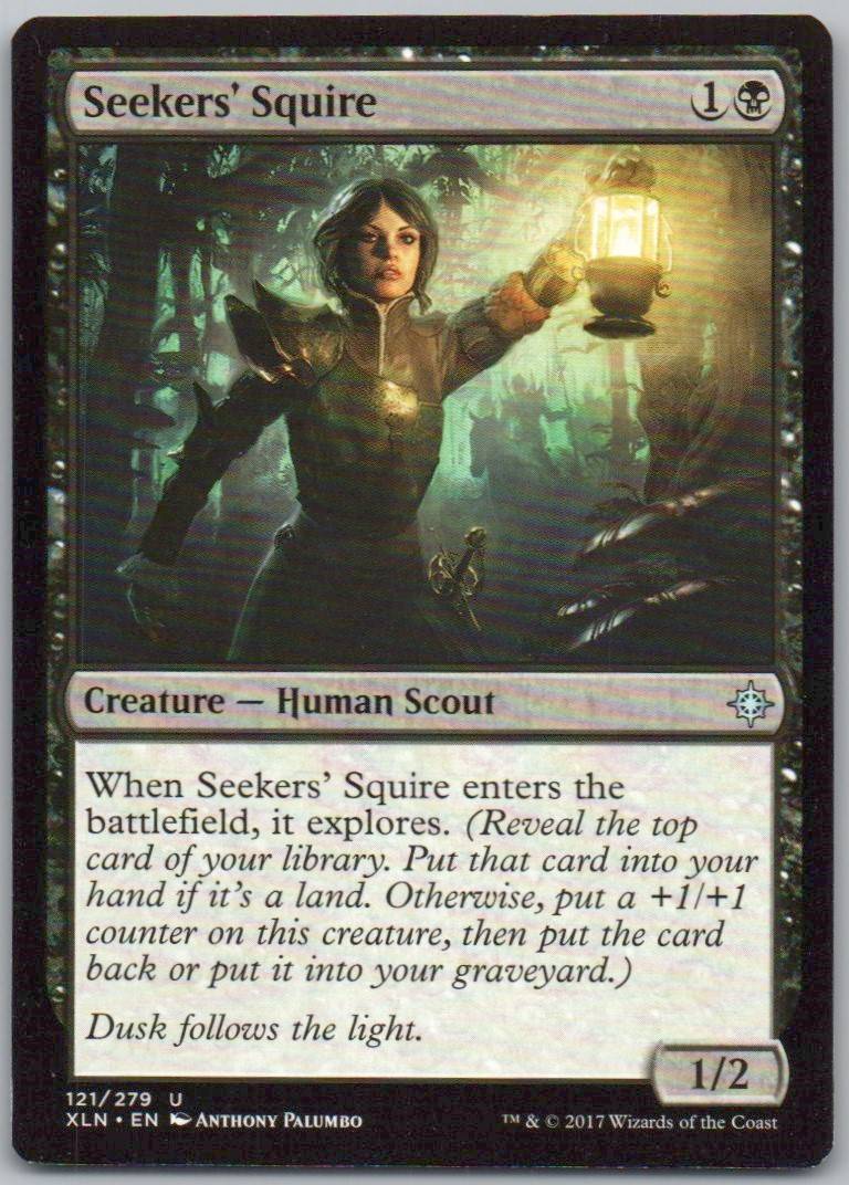 Seekers' Squire 121 Normal Creature Card - Ixalan