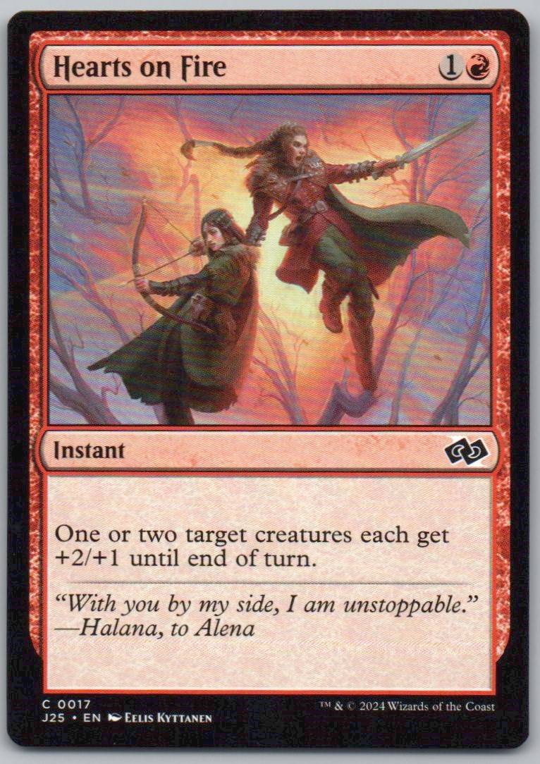 Hearts on Fire 17 0 Instant Card - Foundations Jumpstart