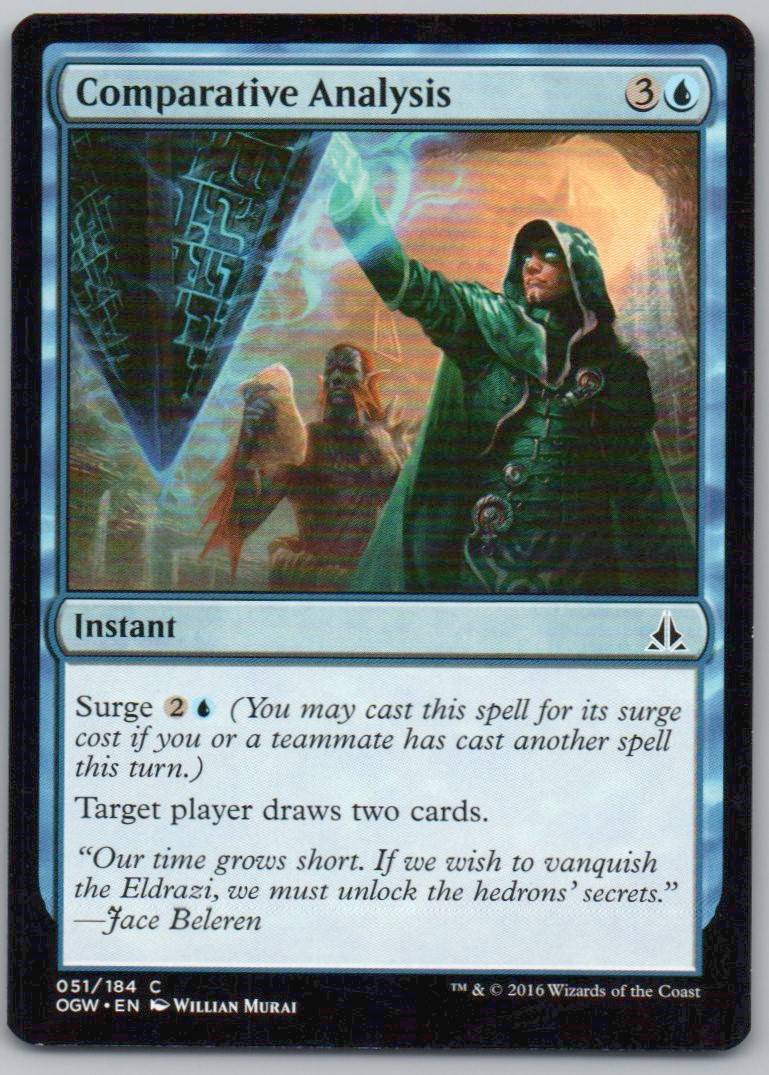 Comparative Analysis 51 Normal Instant Card - Oath of the Gatewatch