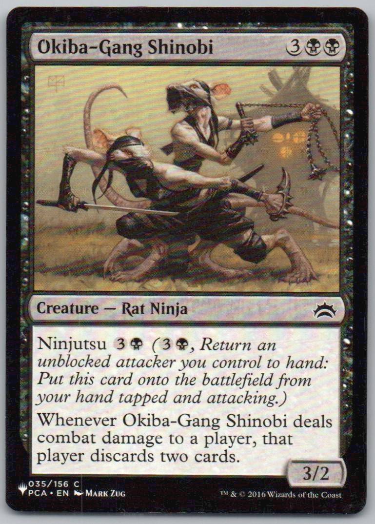 Okiba-Gang Shinobi 35 Normal Creature Card - Planechase 2012