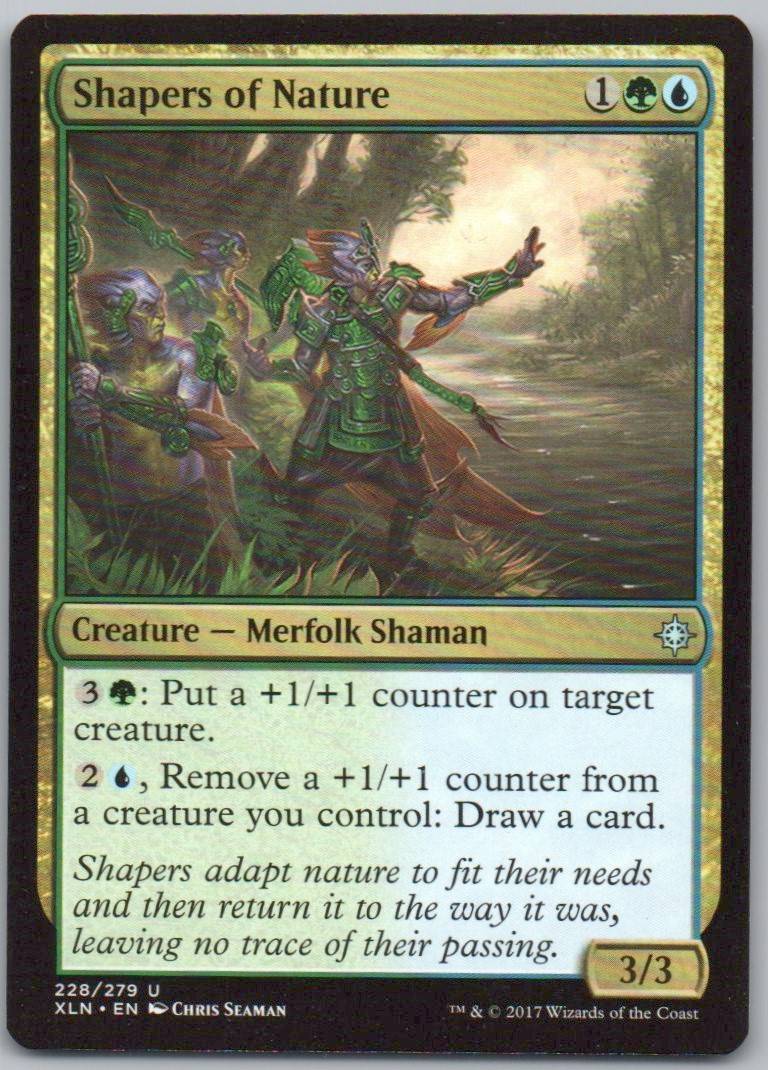 Shapers of Nature 228 Normal Creature Card - Ixalan
