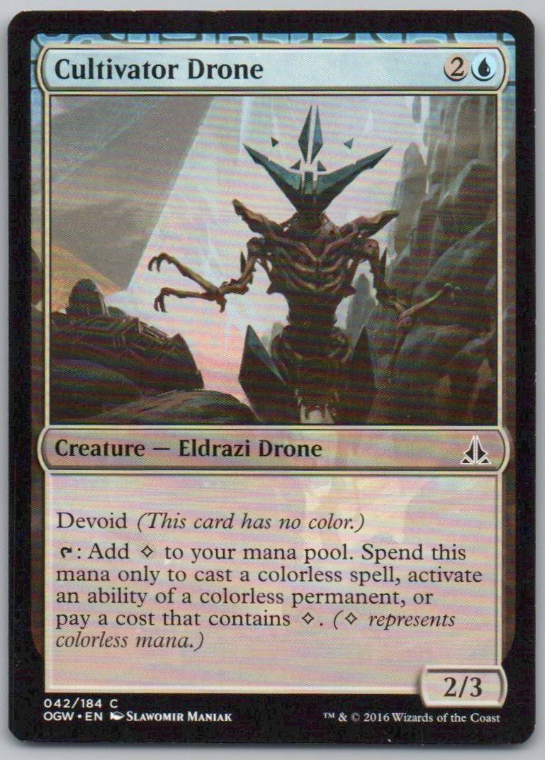 Cultivator Drone 42 Normal Creature Card - Oath of the Gatewatch