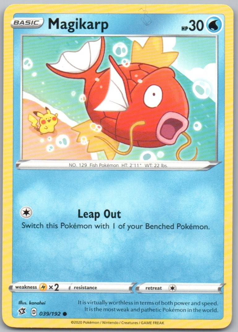 Magikarp 039 Normal Water Card - Rebel Clash