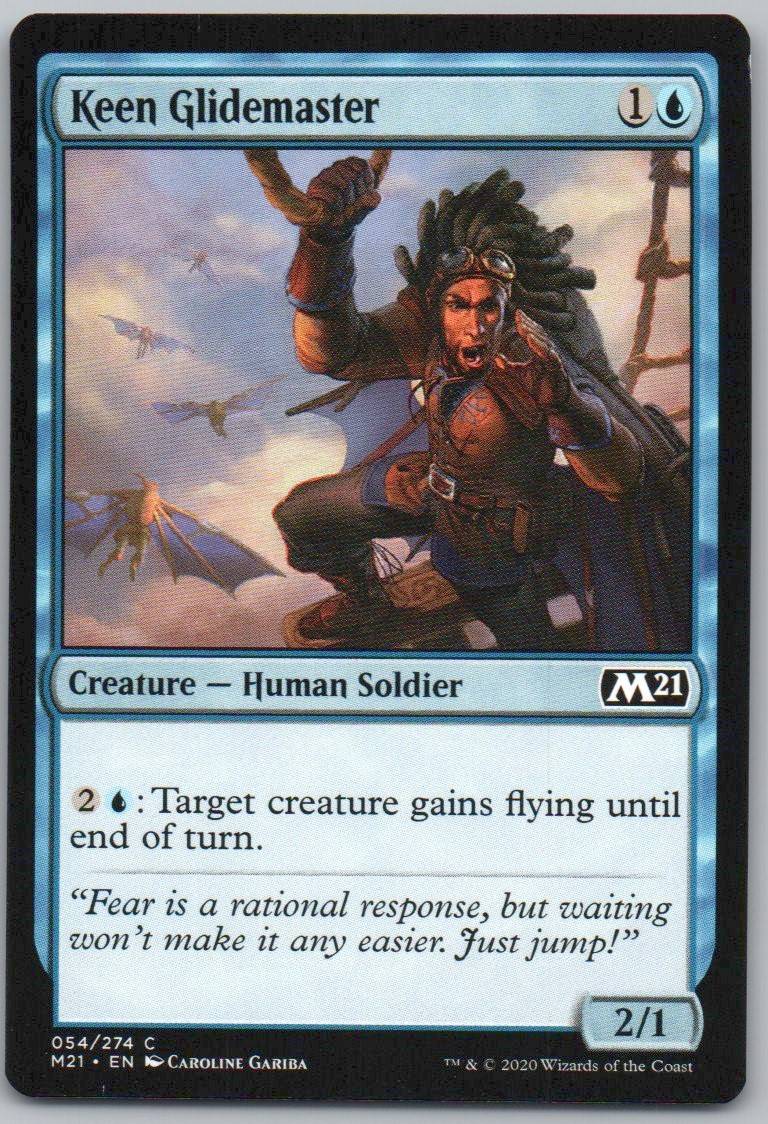 Keen Glidemaster 54 0 Creature Card - Core Set 2021