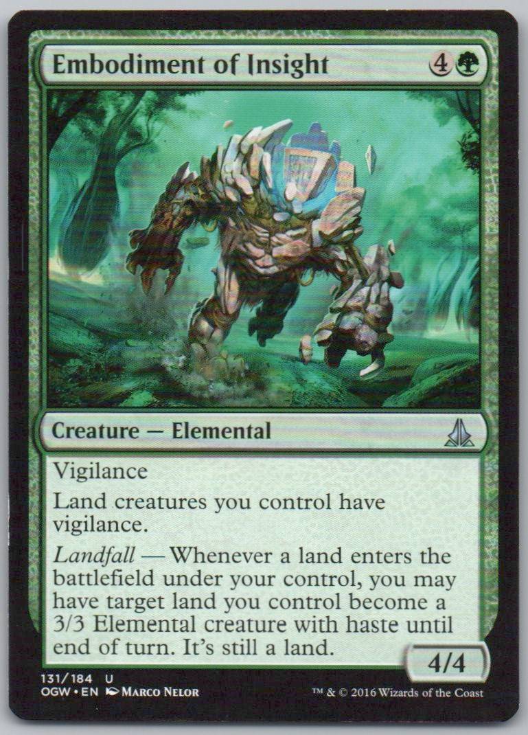Embodiment of Insight 131 Normal Creature Card - Oath of the Gatewatch