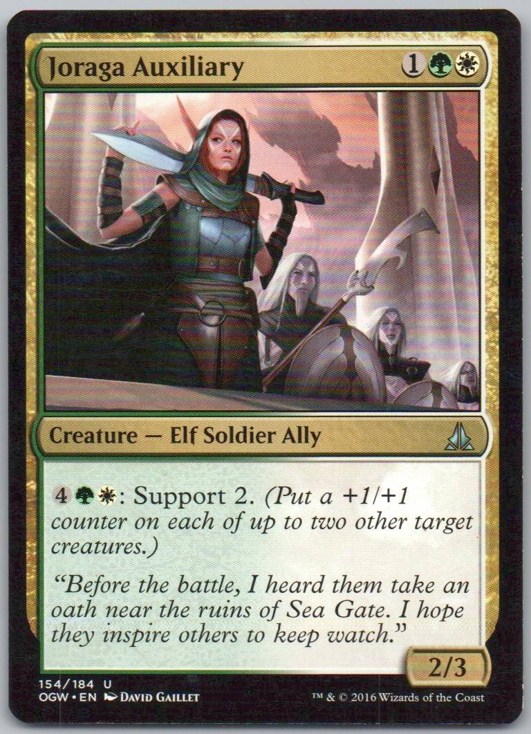 Joraga Auxiliary 154 Normal Creature Card - Oath of the Gatewatch