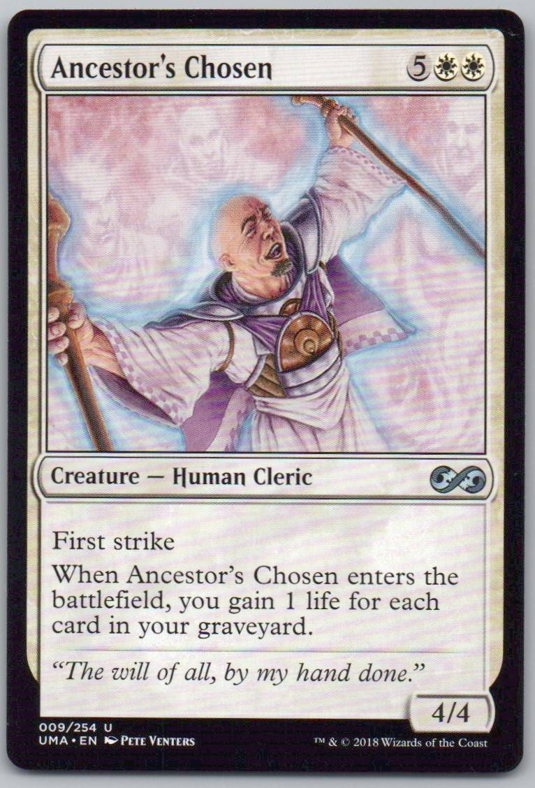 Ancestor's Chosen 9 Normal Creature Card - Ultimate Masters
