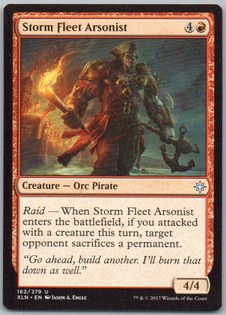 Storm Fleet Arsonist 162 Normal Creature Card - Ixalan