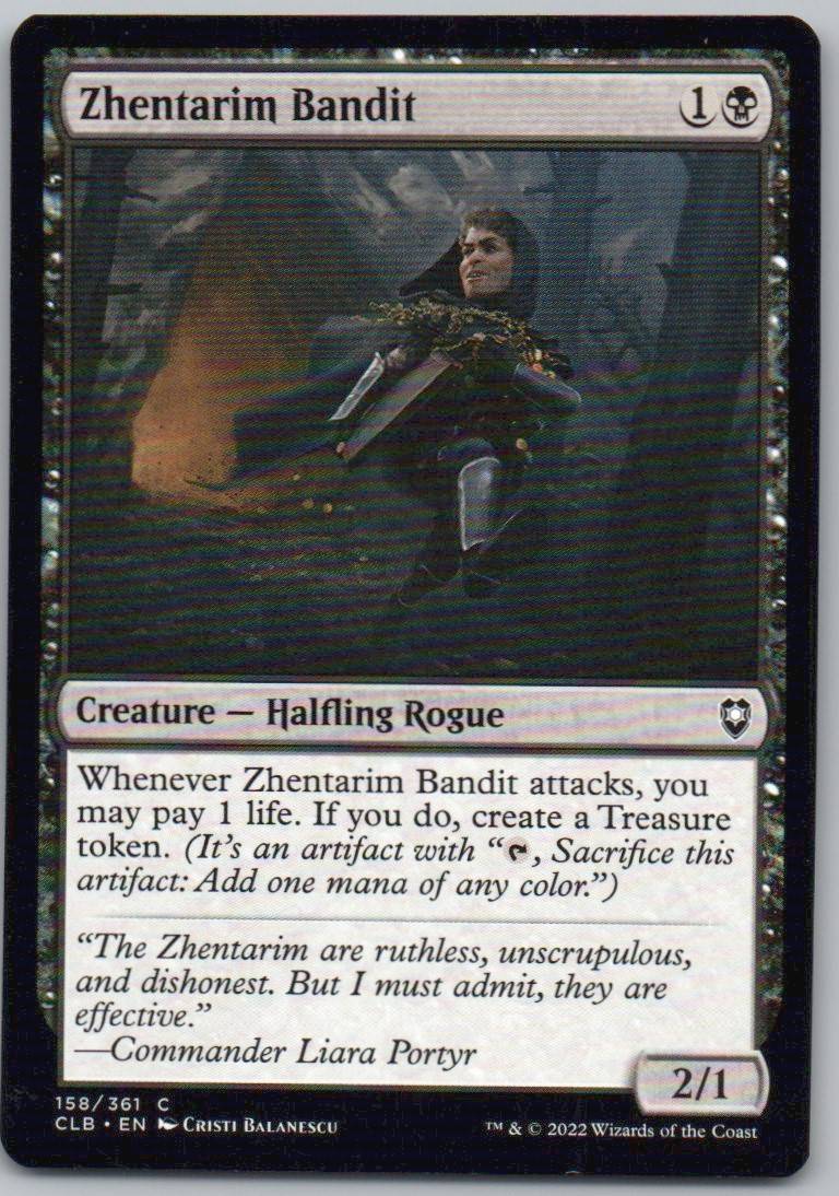 Zhentarim Bandit 158 Normal Creature Card - Commander Legends: Battle for Baldur's Gate