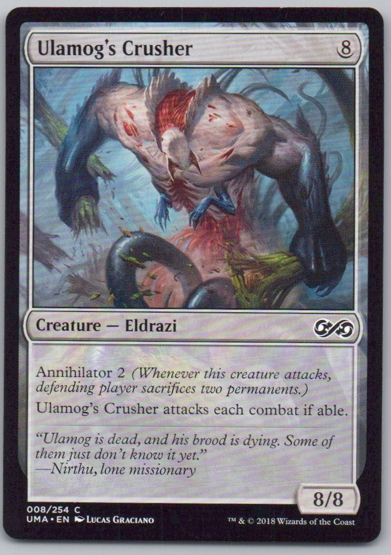 Ulamog's Crusher 8 Normal Creature Card - Ultimate Masters