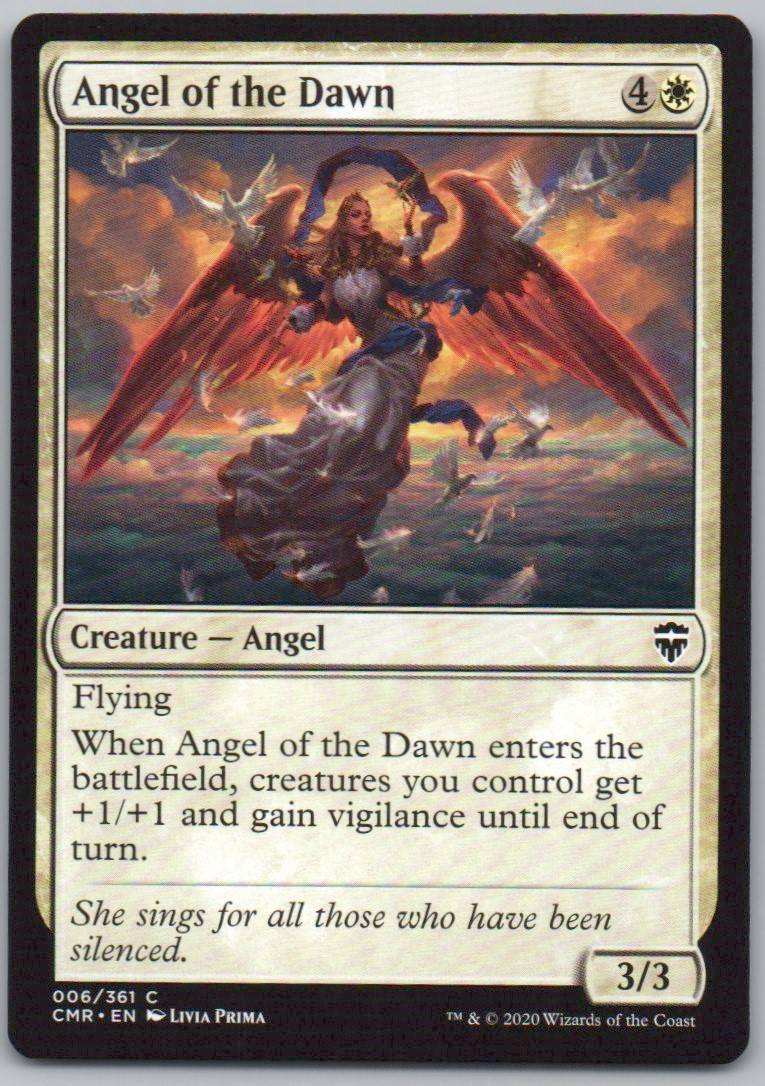 Angel of the Dawn 6 Normal Creature Card - Commander Legends