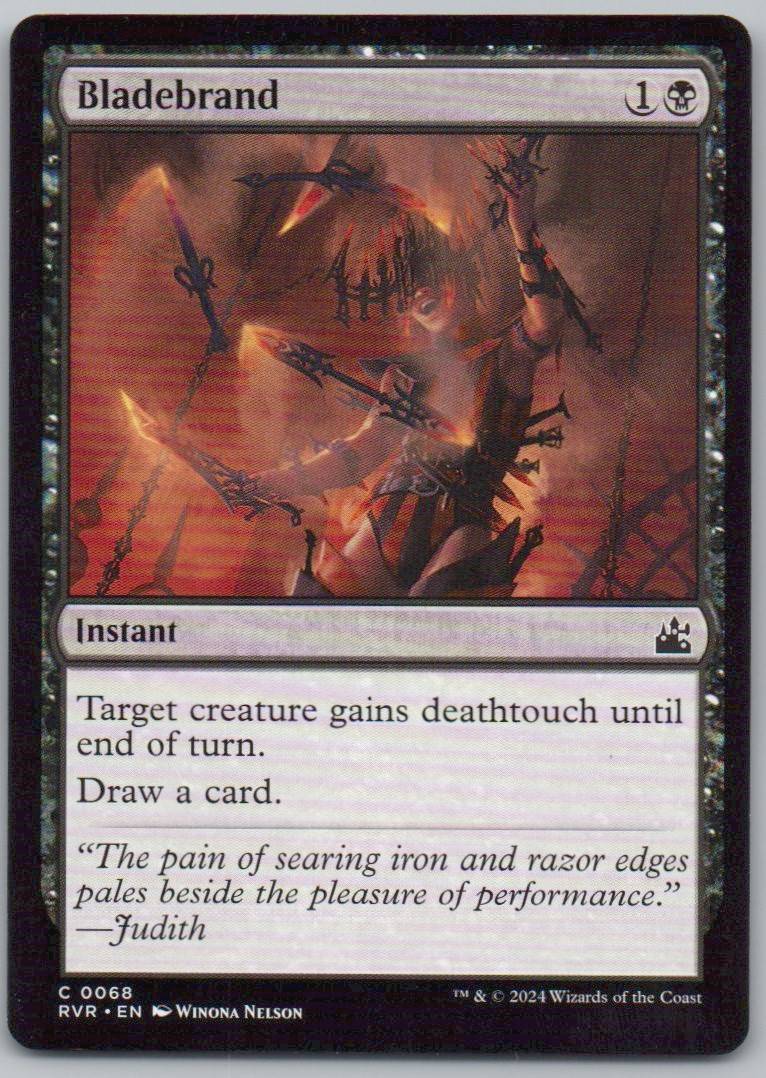 Bladebrand 68 Normal Instant Card - Ravnica Remastered