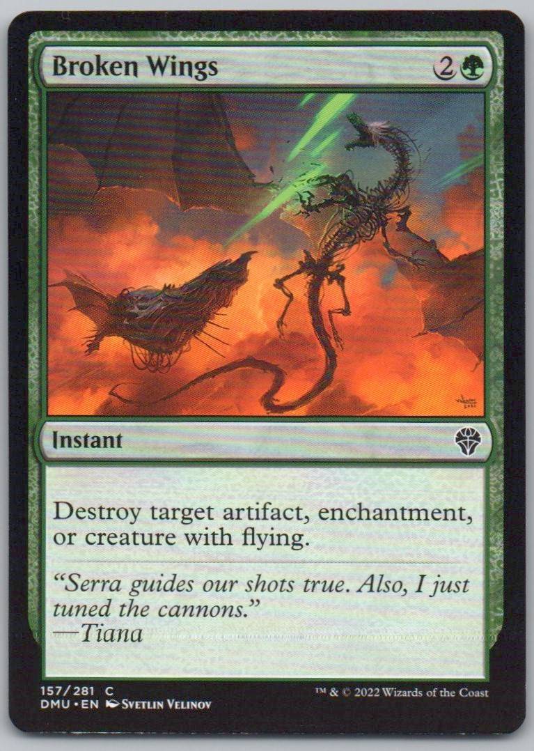 Broken Wings 157 Normal Instant Card - Dominaria United