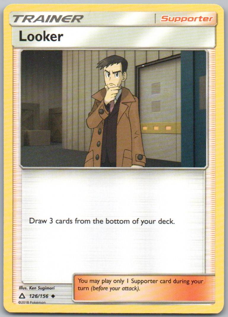 Looker 126 Normal Trainer Card - Ultra Prism