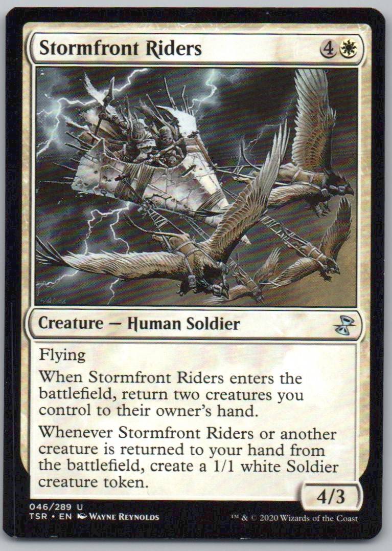 Stormfront Riders 46 Normal Creature Card - Time Spiral: Remastered