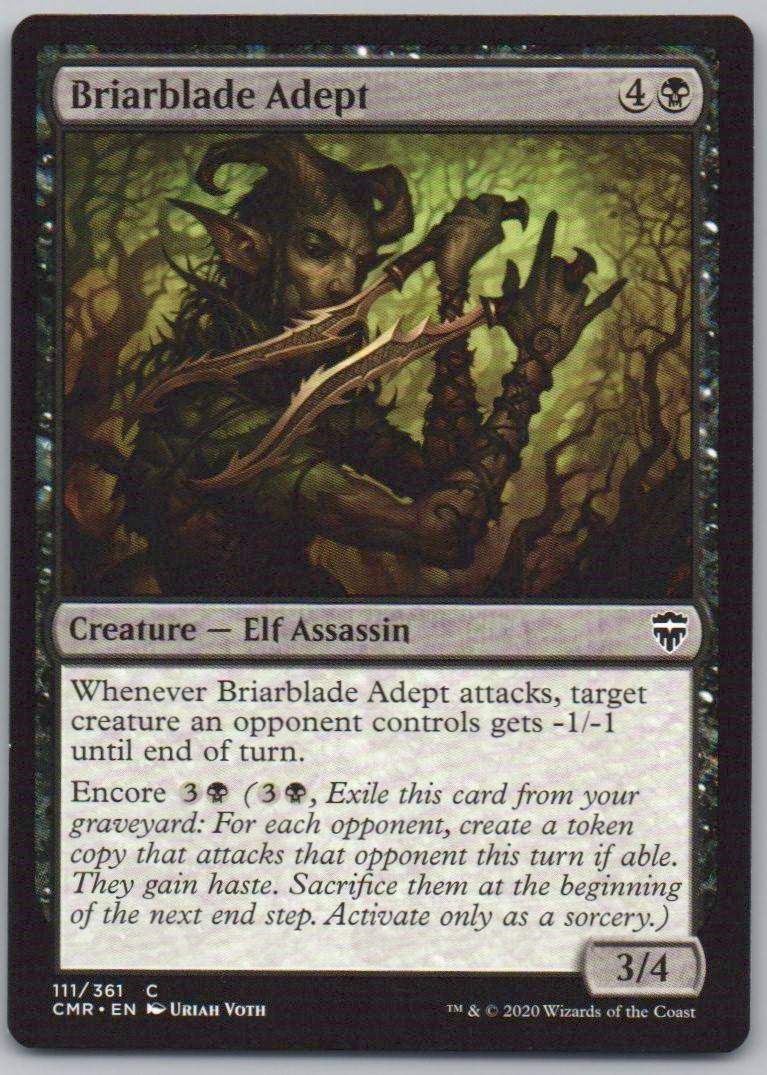 Briarblade Adept 111 Normal Creature Card - Commander Legends
