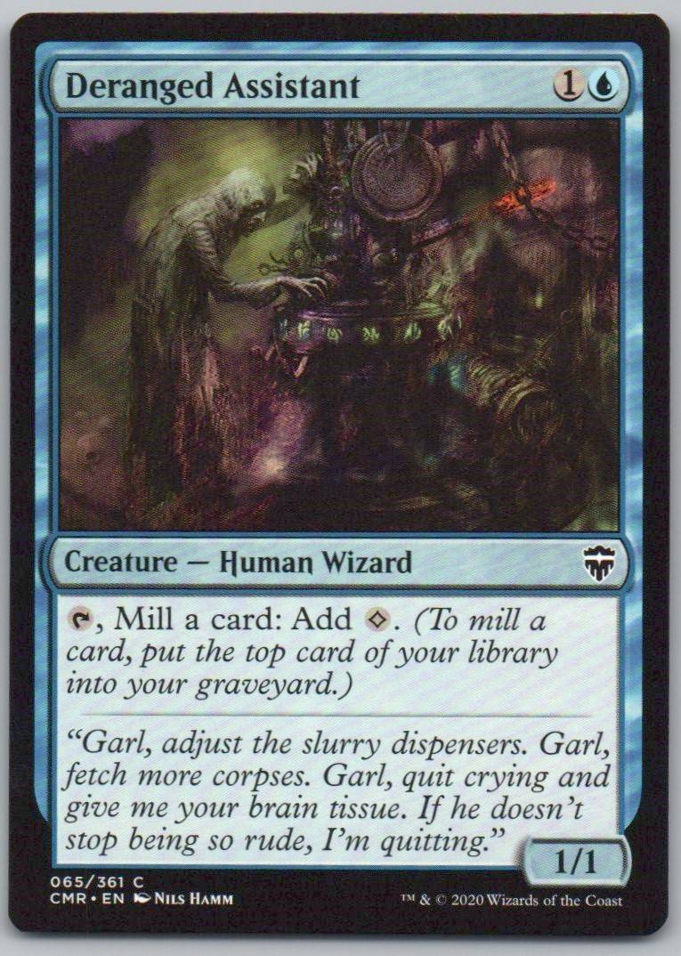 Deranged Assistant 65 Normal Creature Card - Commander Legends