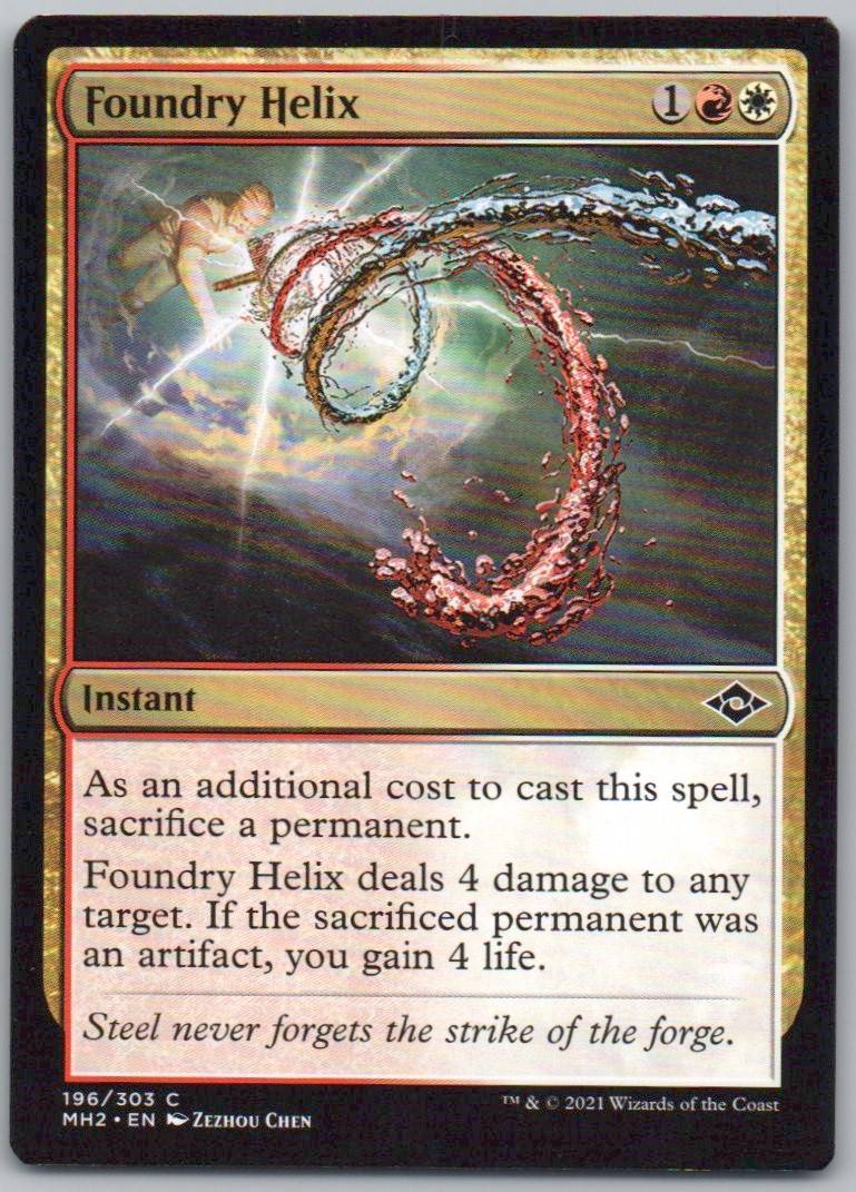 Foundry Helix 196 Normal Instant Card - Modern Horizons 2