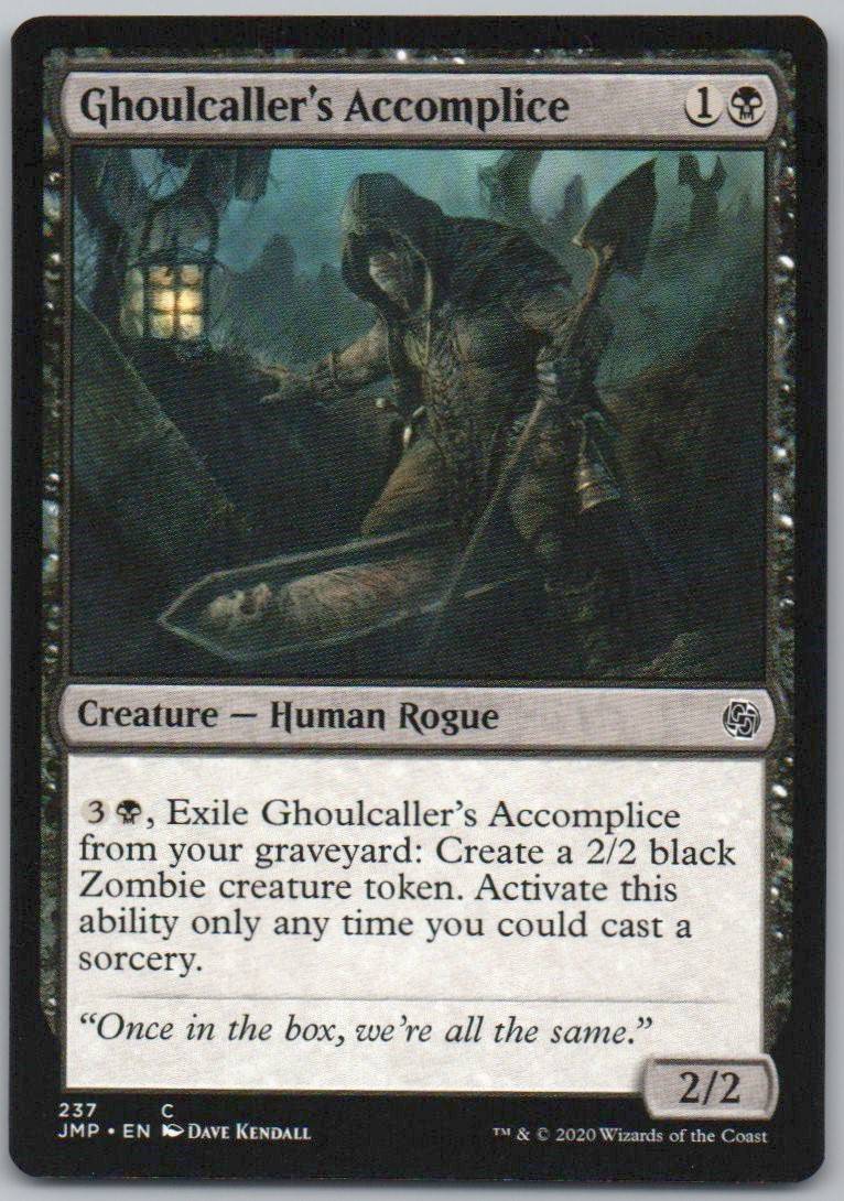 Ghoulcaller's Accomplice 237 0 Creature Card - Jumpstart