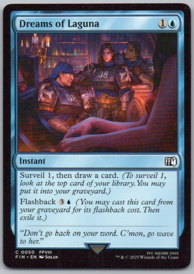 Dreams of Laguna 50 Normal Instant Card - FINAL FANTASY