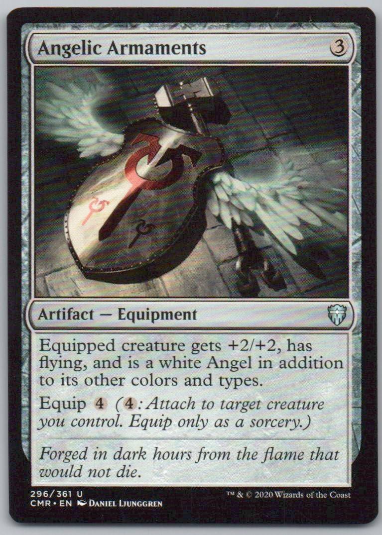 Angelic Armaments 296 Normal Artifact Card - Commander Legends