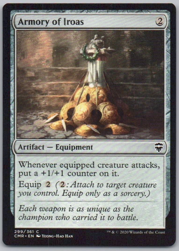 Armory of Iroas 299 Normal Artifact Card - Commander Legends