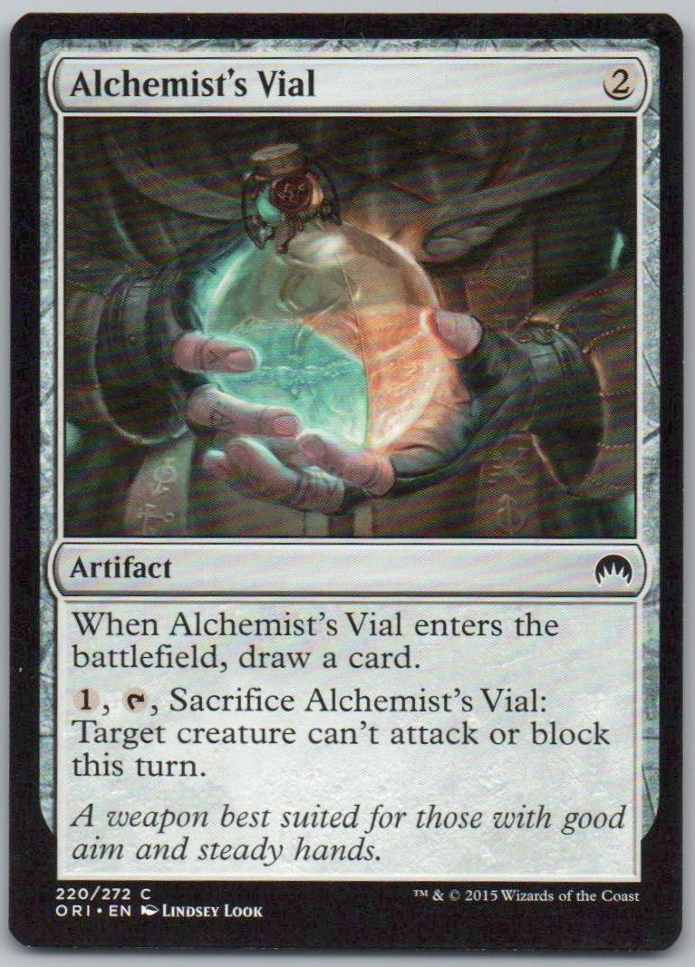 Alchemist's Vial 220 Normal Artifact Card - Magic Origins