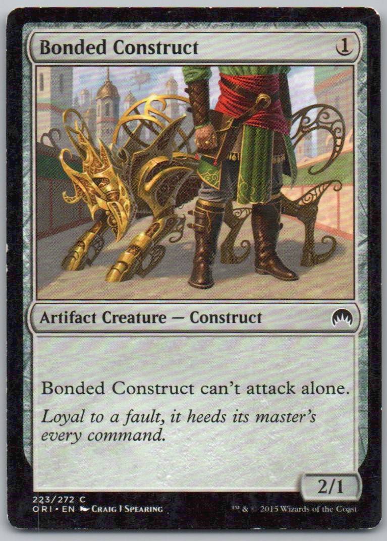 Bonded Construct 223 Normal Artifact Card - Magic Origins