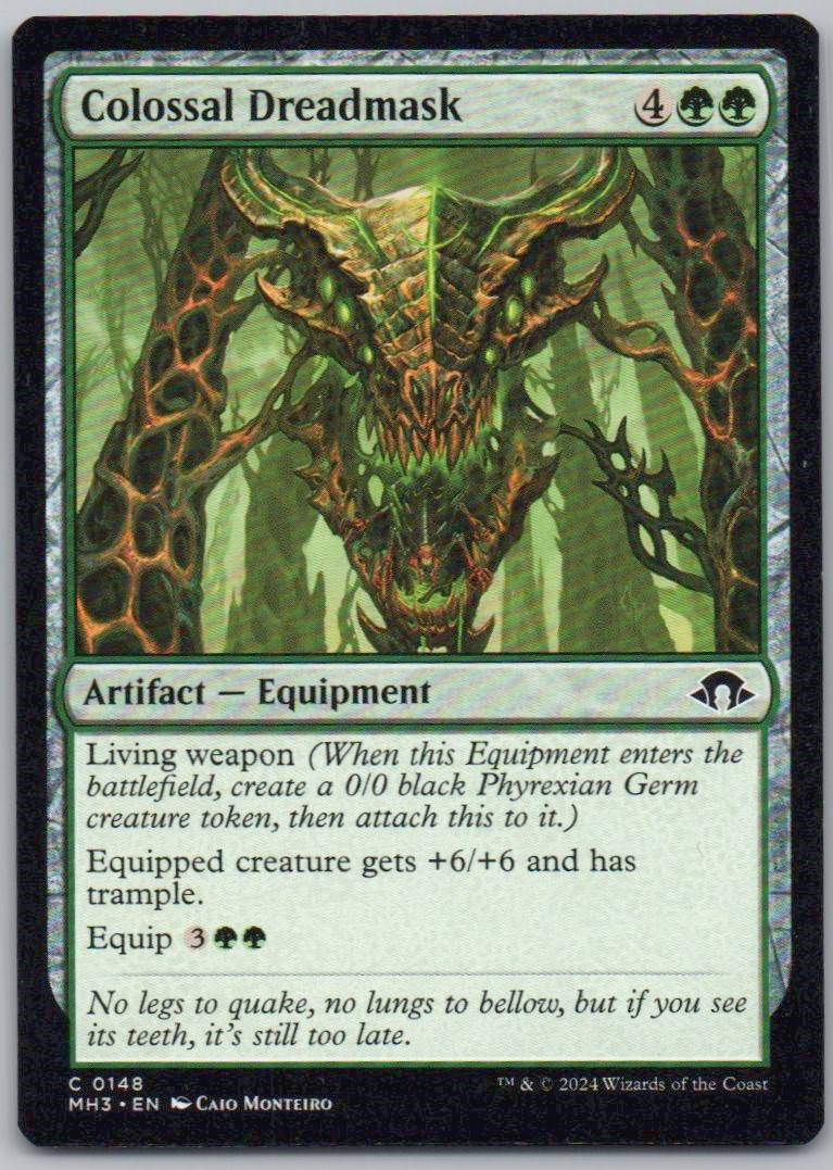 Colossal Dreadmask 148 0 Artifact Card - Modern Horizons 3