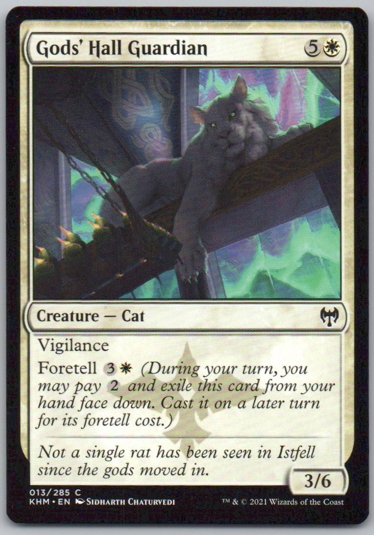 Gods' Hall Guardian 13 Normal Creature Card - Kaldheim