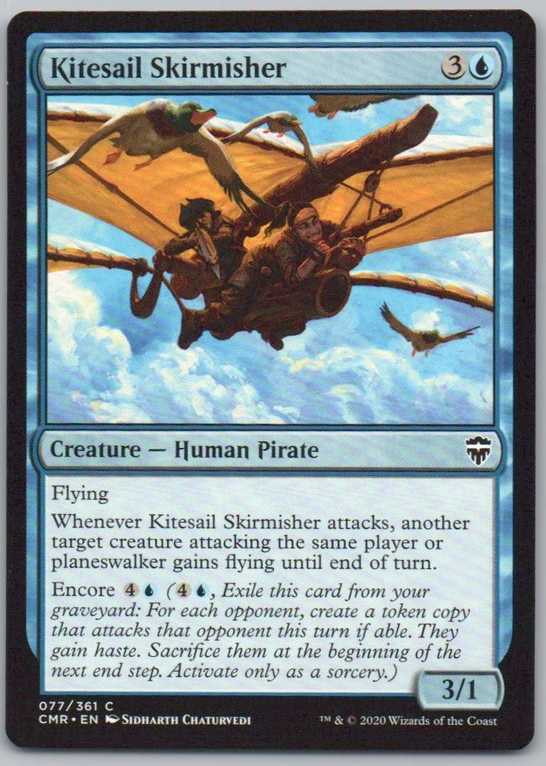 Kitesail Skirmisher 77 Normal Creature Card - Commander Legends